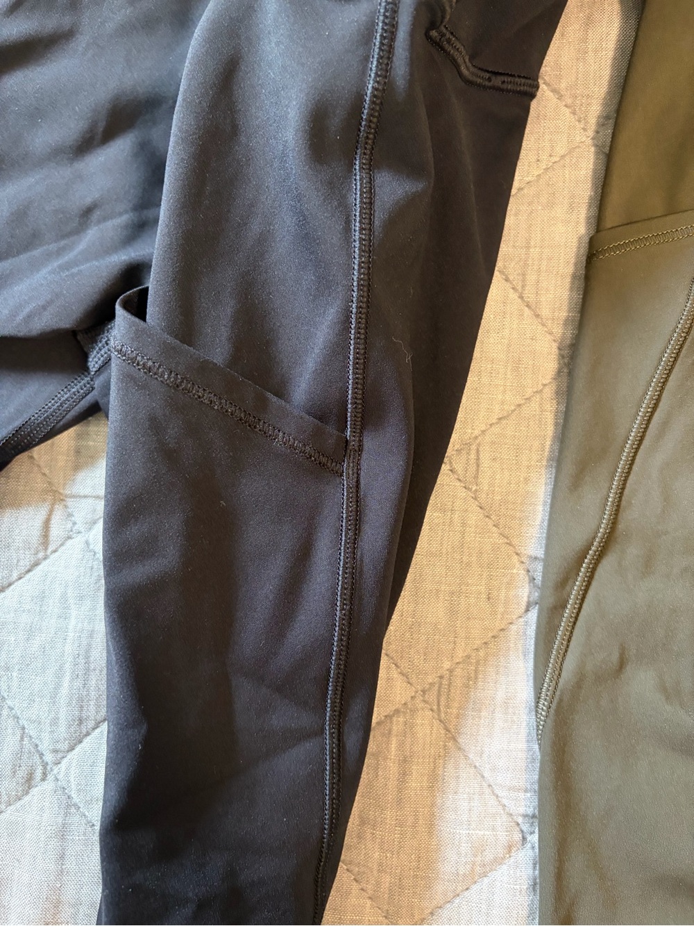 Lululemon Leggings Bundle Fast and Free High-Rise Crop - Picture 4 of 5